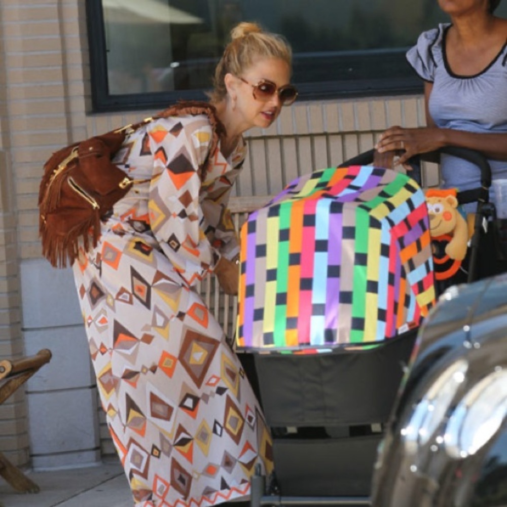 Bugaboo Cameleon 1 Bassinet And Canopy Hood Cover Collaboration Missoni Rainbow - Picture 6 of 14